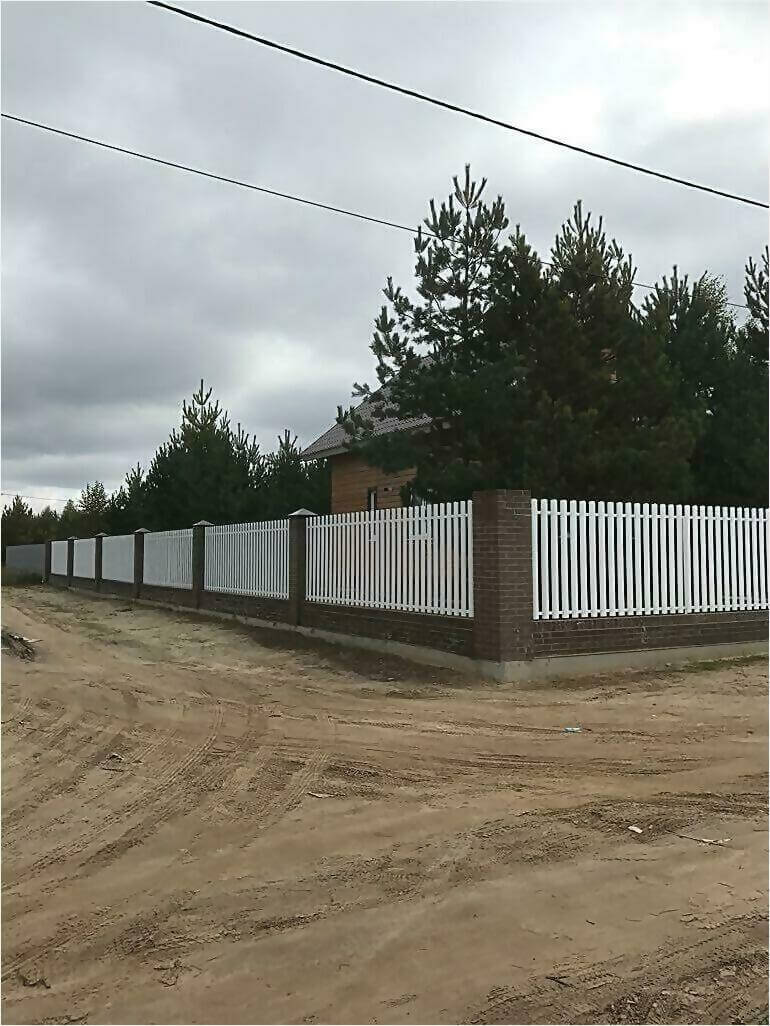 забор из штакетника 95м фото5 в Ереване