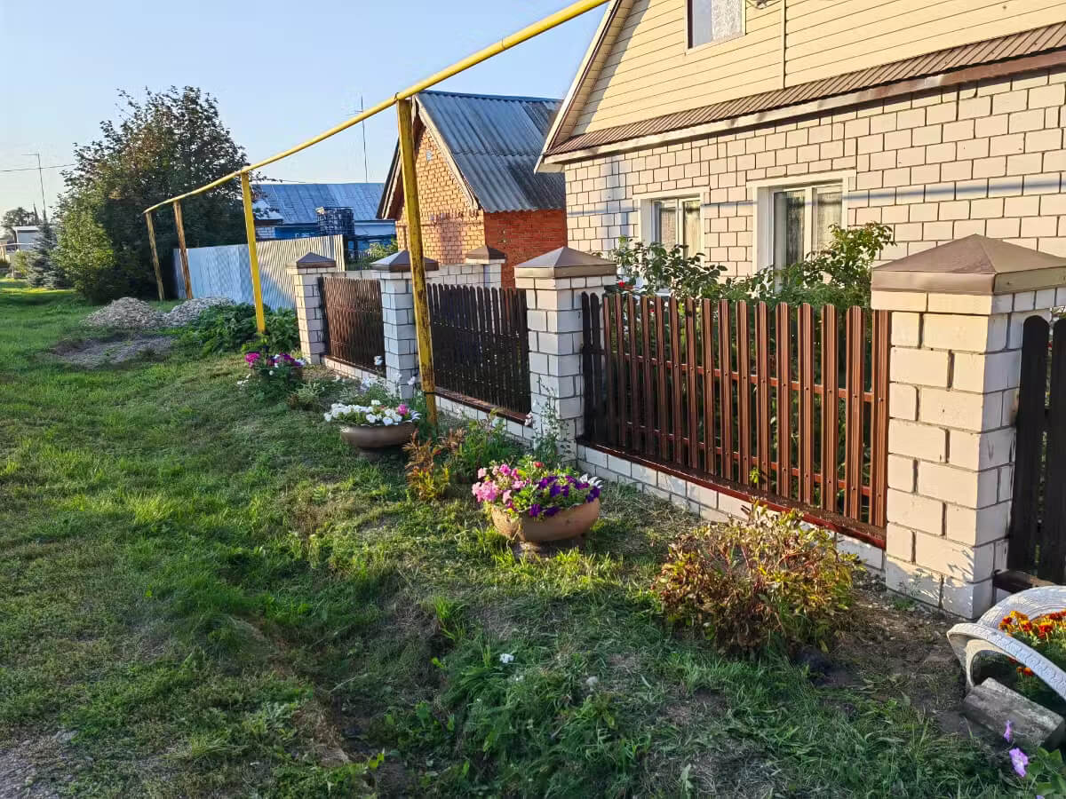 Забор из евроштакетника 10м RAL8017/8017 Шоколад двусторонний фото 2 в Ереване