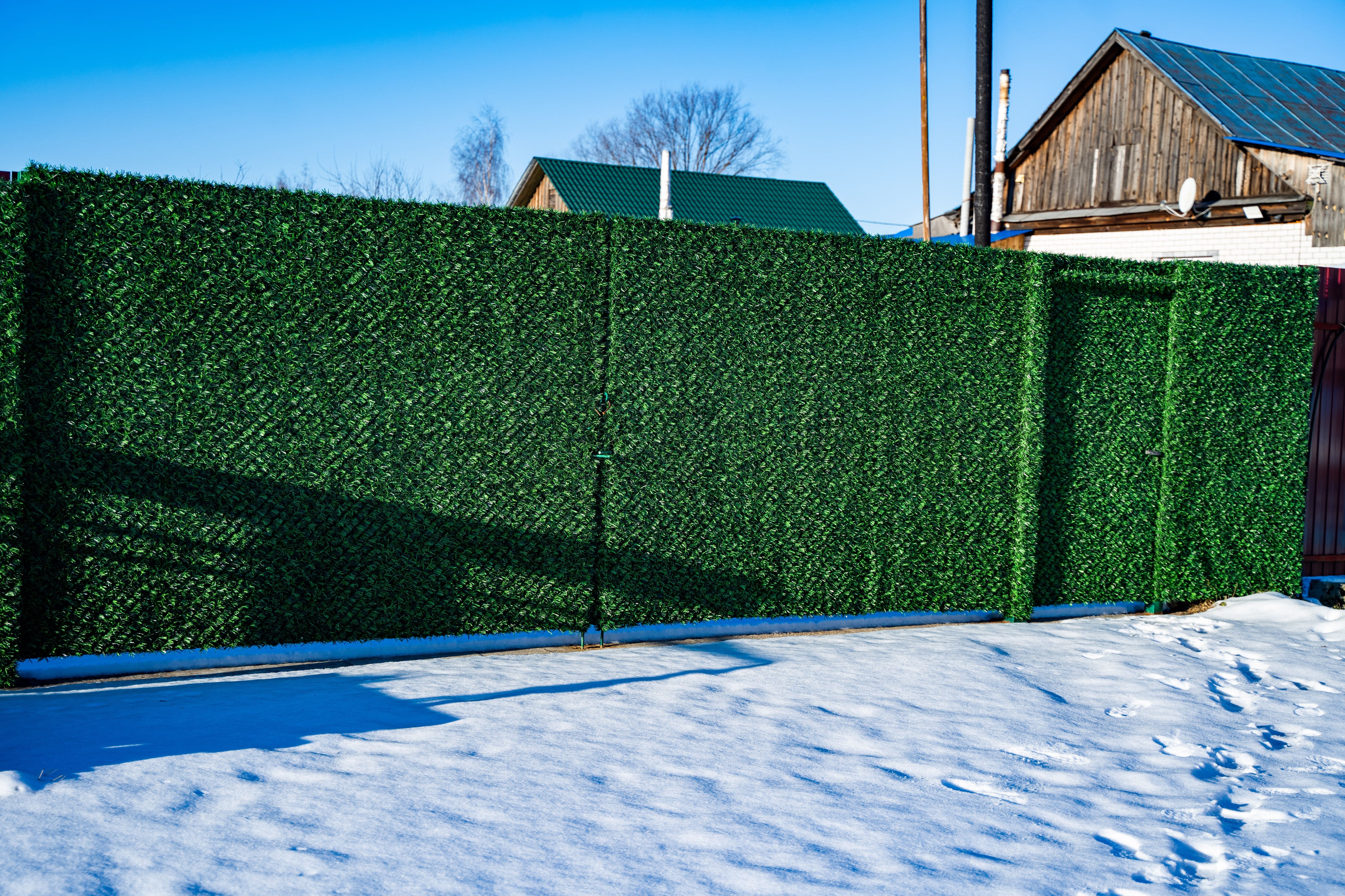 Вечнозеленый забор Grass Fence рулон 2м фото 4 в Ереване