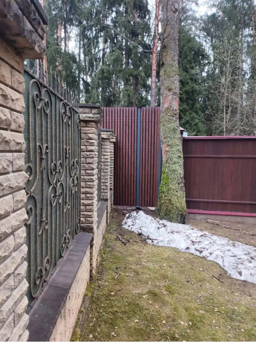 Забор из декоративных реек 7м Темный Дуб 3D Принтек фото 1 в Ереване